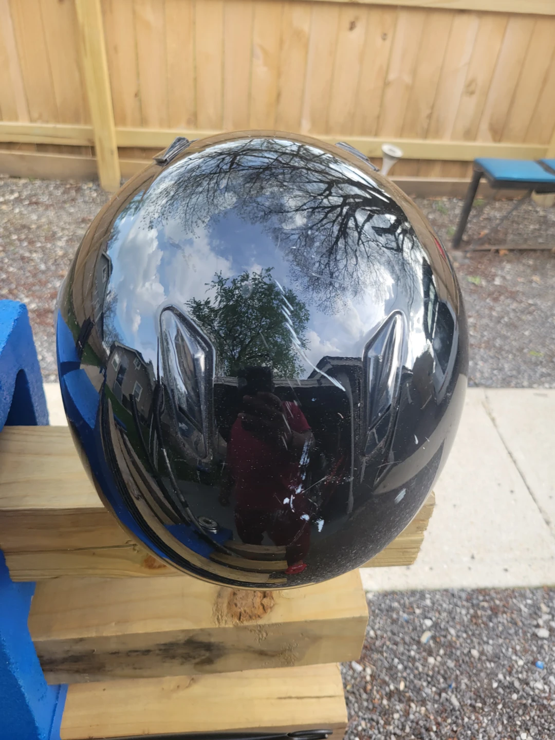 USED HJC MOTORCYCLE HELMET MEDIUM - photo 4