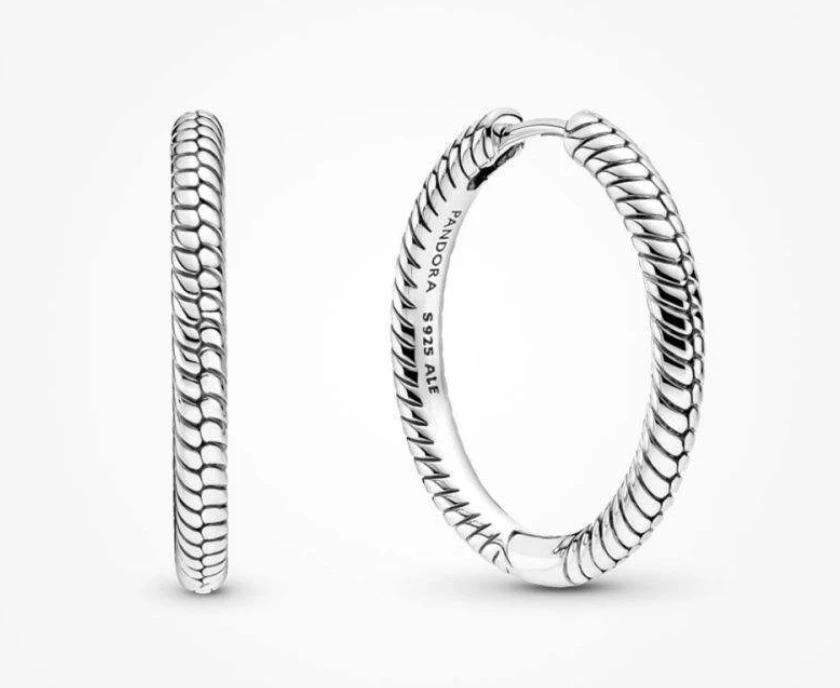 Pandora Moments Hoop Earrings