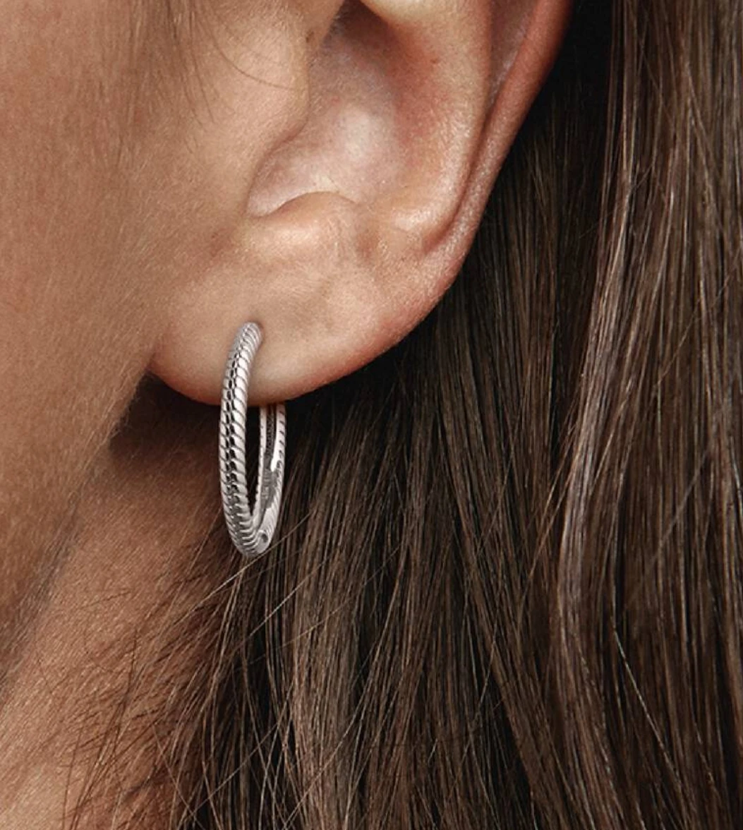 Pandora Moments Hoop Earrings - photo 2