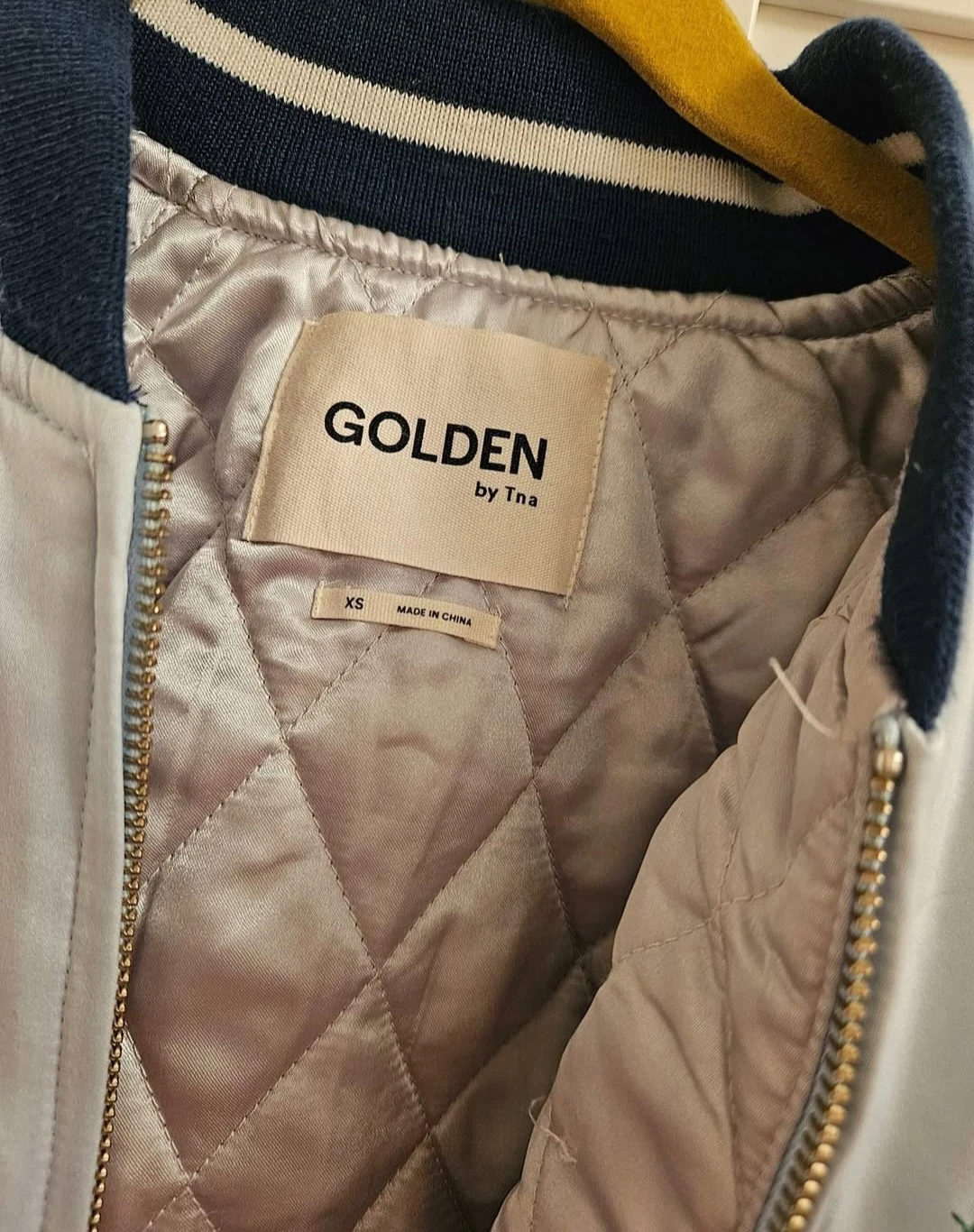 GOLDEN by Tna Embroidered Bomber Jacket - photo 3