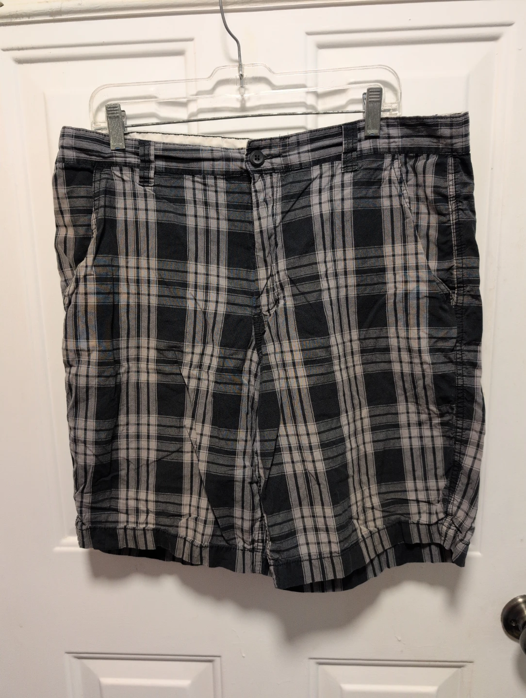 Faded Glory Plaid Shorts Size 36