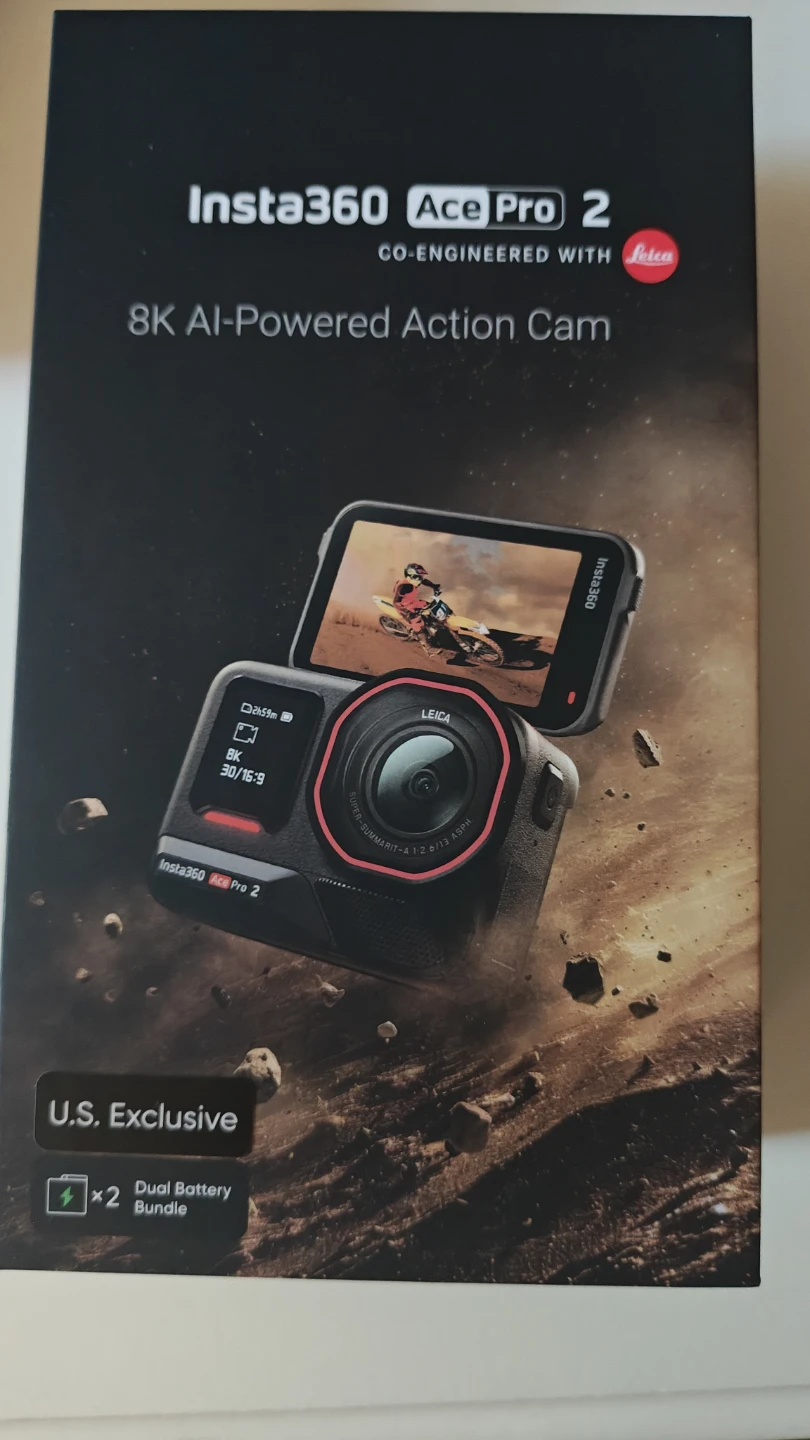 Insta360 Ace Pro 2 w/ 3 Lenses and Accessories