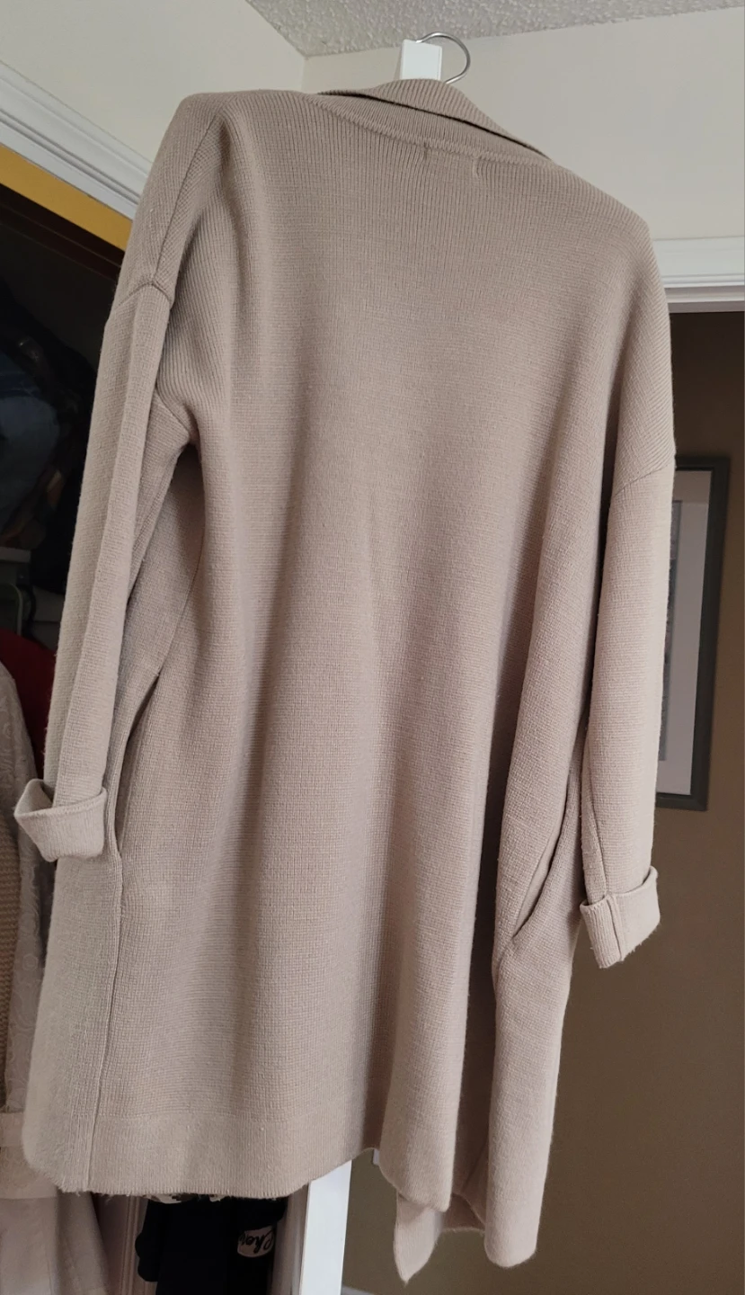Tan Knit Cardigan - photo 2