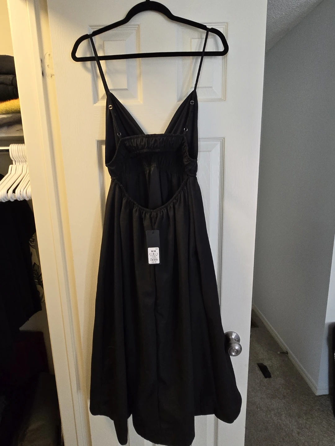 Black Sleeveless Midi Dress - photo 5