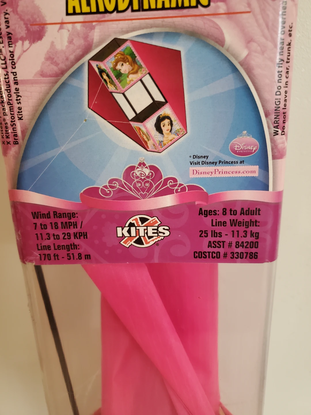 Princess 3-D Nylon Wingbox Kite...Euc - photo 4