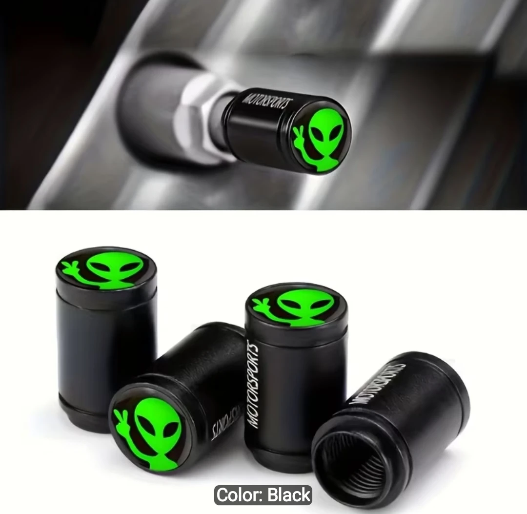 ALIEN TIRE VALVE CAPS NEW