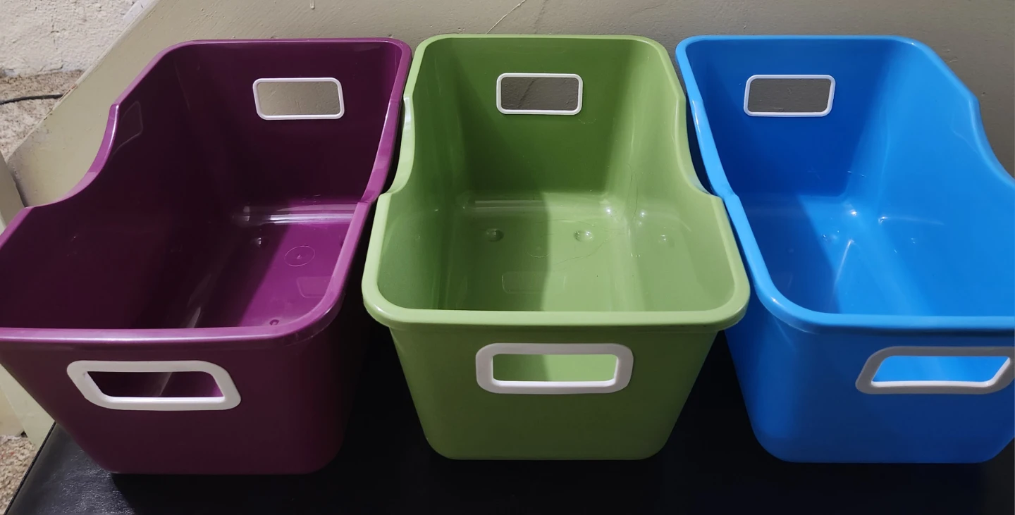 Plastic Storage Bins