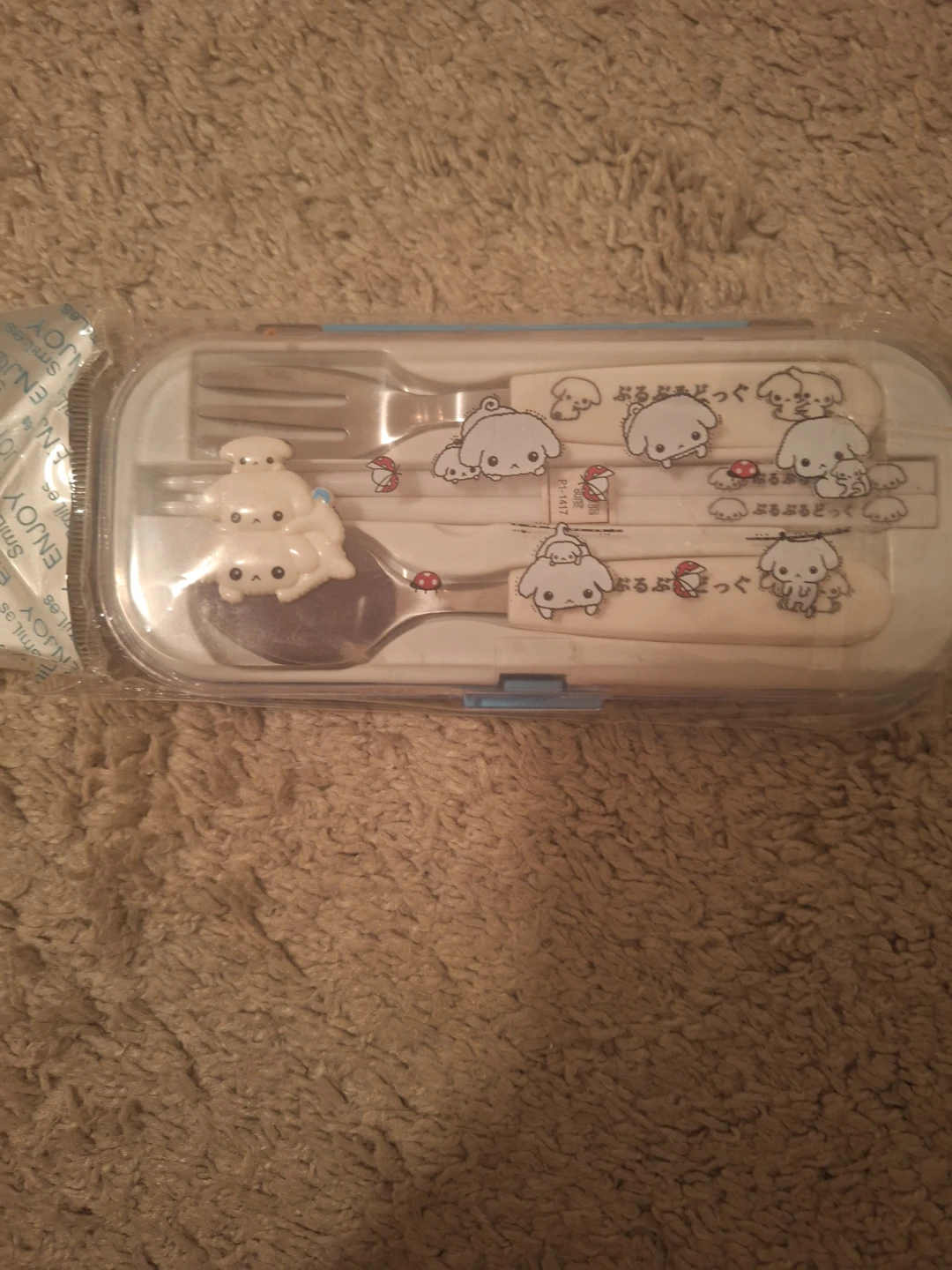 Cinnamoroll Cutlery Set with Case