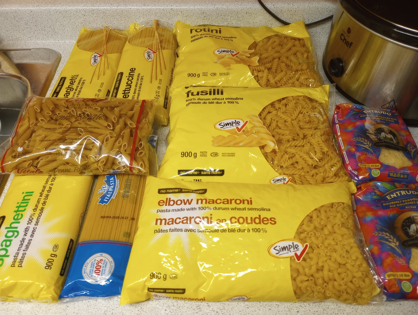 10 Rice and Pasta Items
