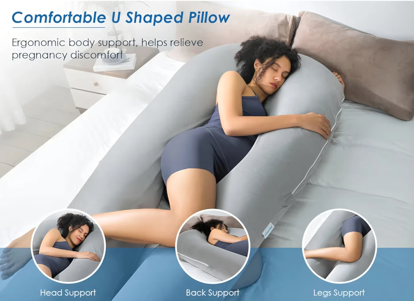 Full body support pillow