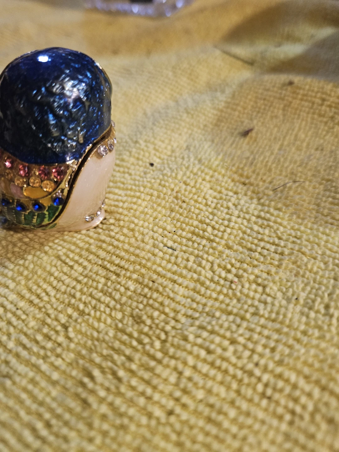 Decorative Hinged Owl Trinket Box - photo 4
