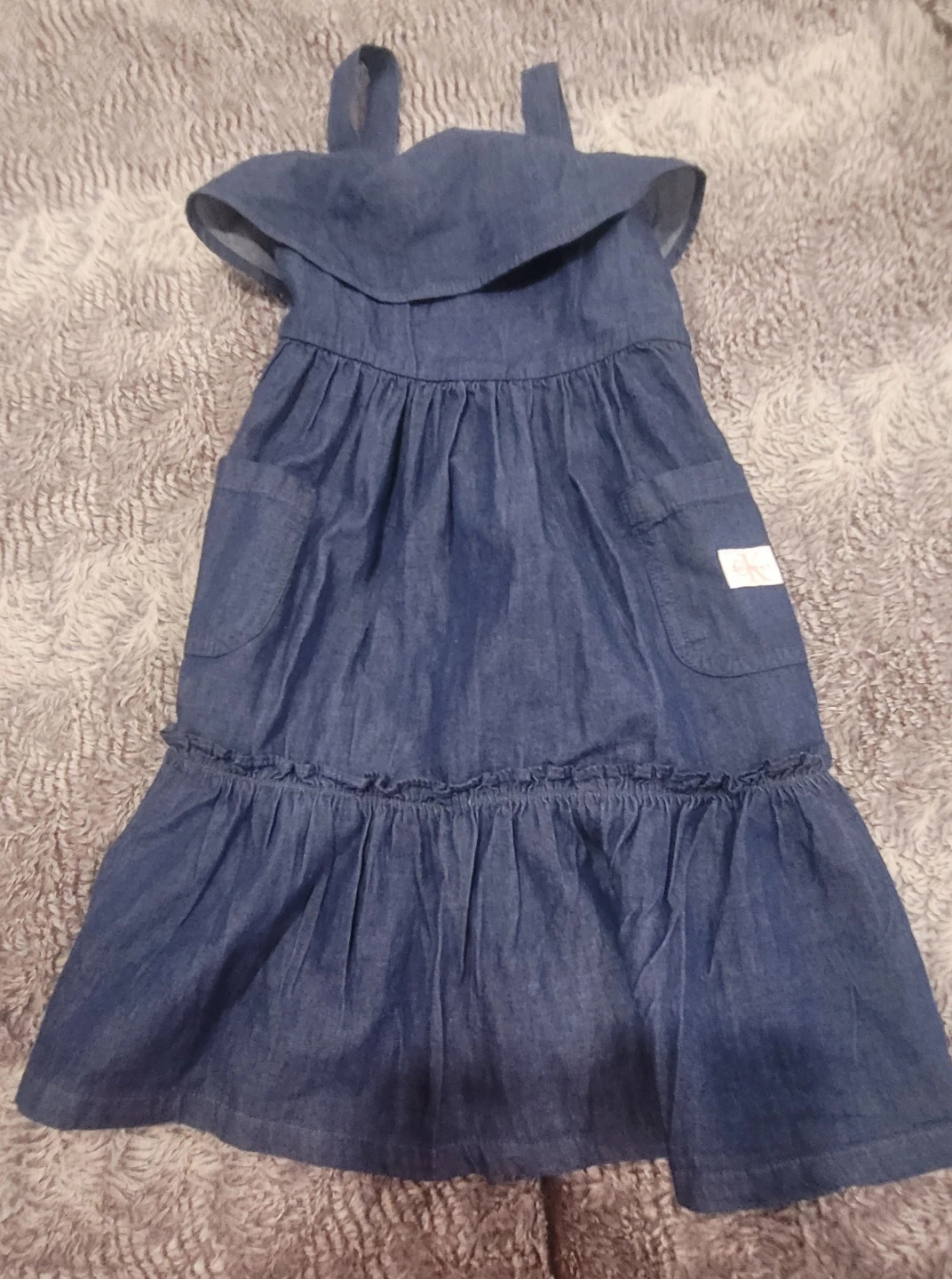 Girls Denim Dress - photo 2