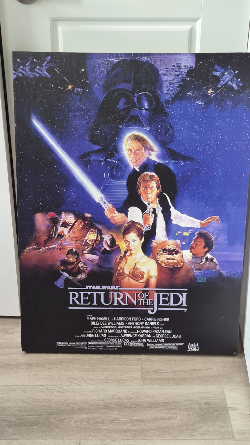 Star Wars Return of the Jedi Canvas Print