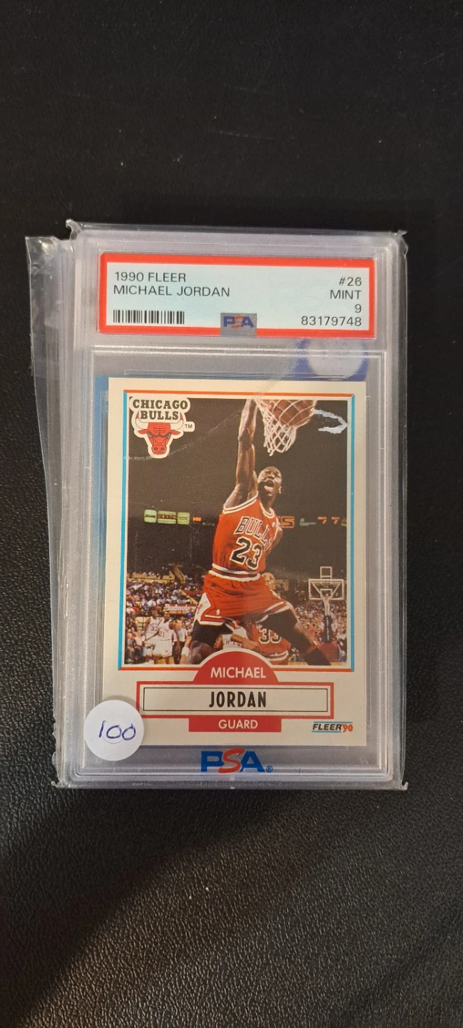 1990 Fleer Michael Jordan #26 Card