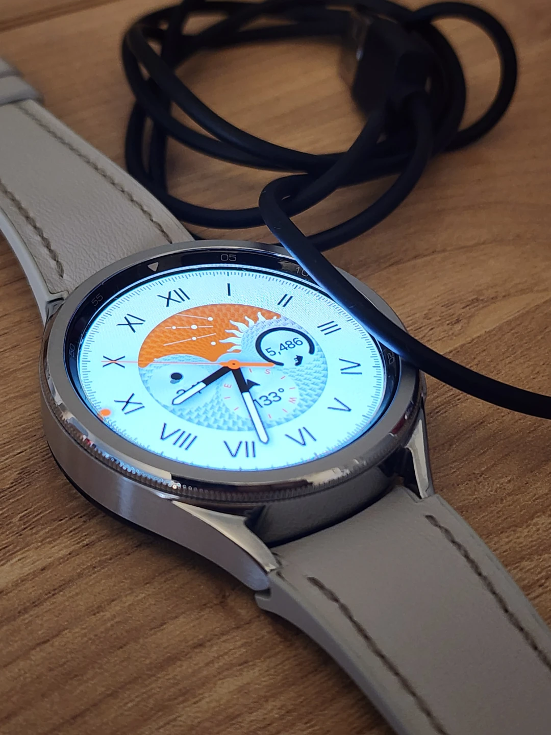 Samsung Galaxy Watch 6 Classic Silver  - 47mm (Large) GPS + LTE