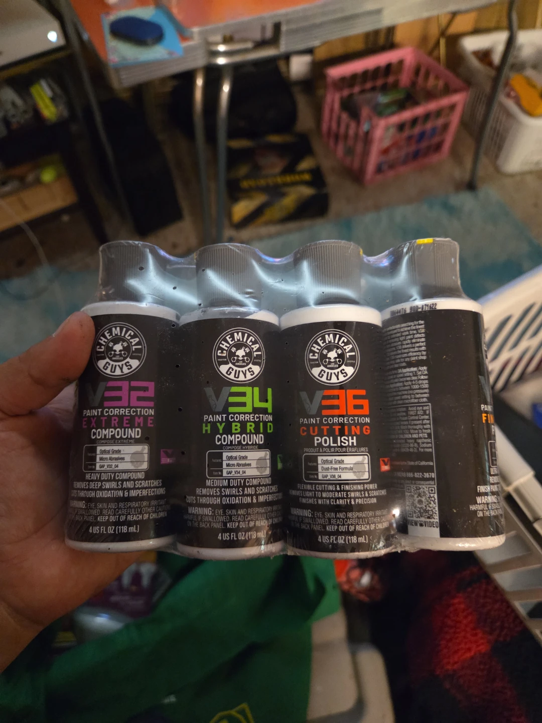 Chemical Guys V32, V34, V36 Paint Correction Kit