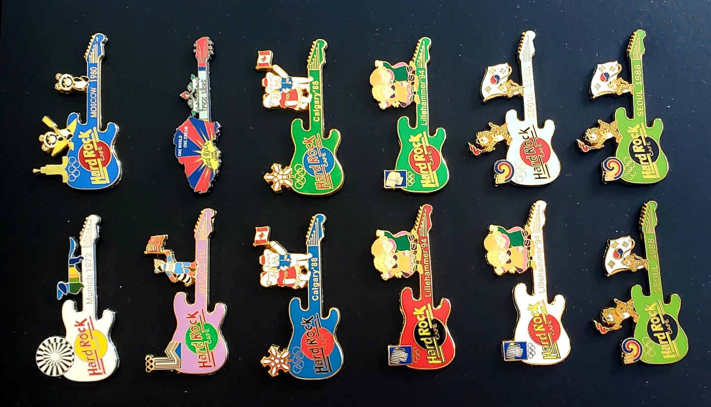HARDROCK Guitar Pin Collection - photo 4