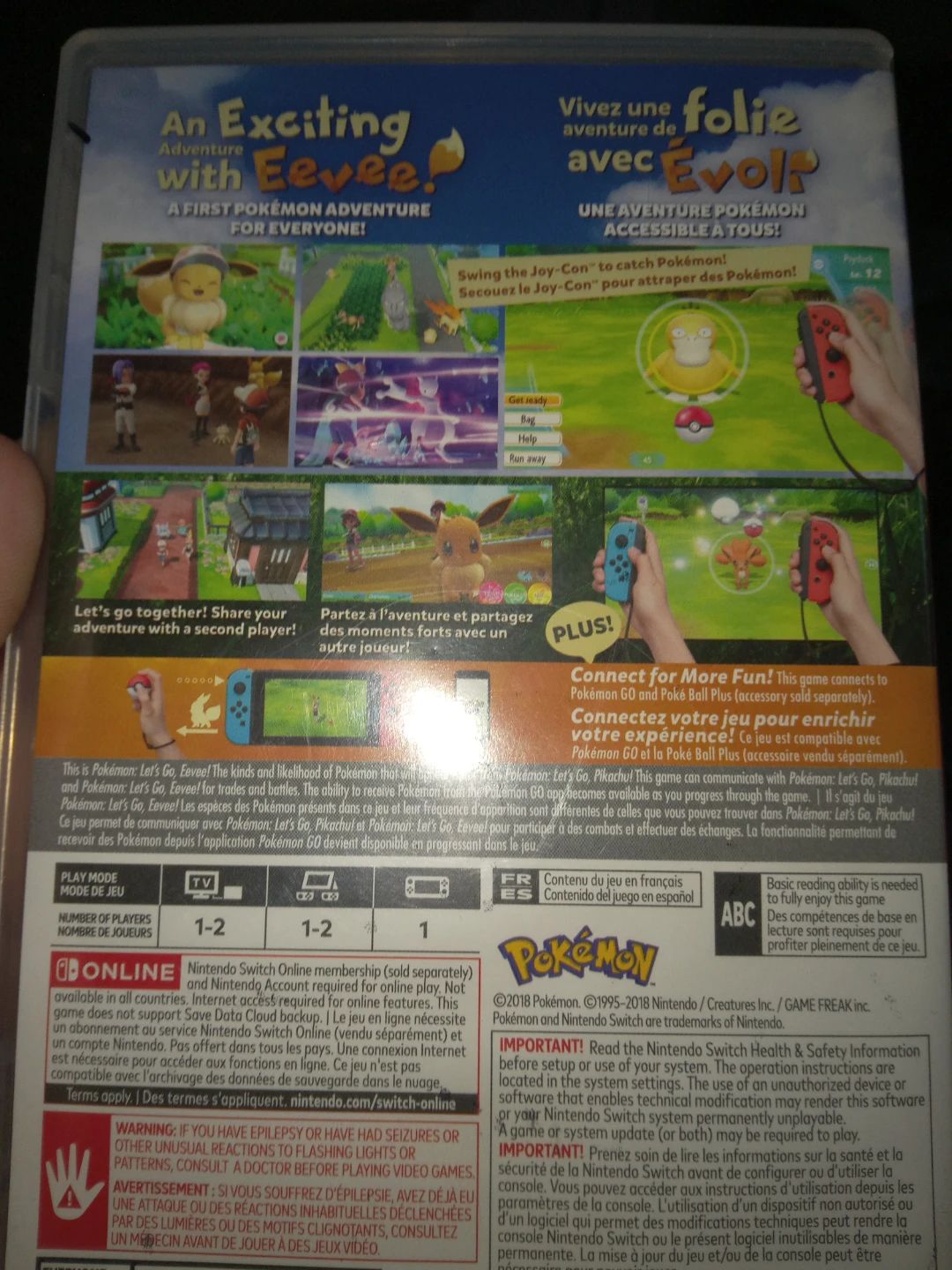 Nintendo Switch Pokémon: Let's Go, Eevee! Game - photo 2
