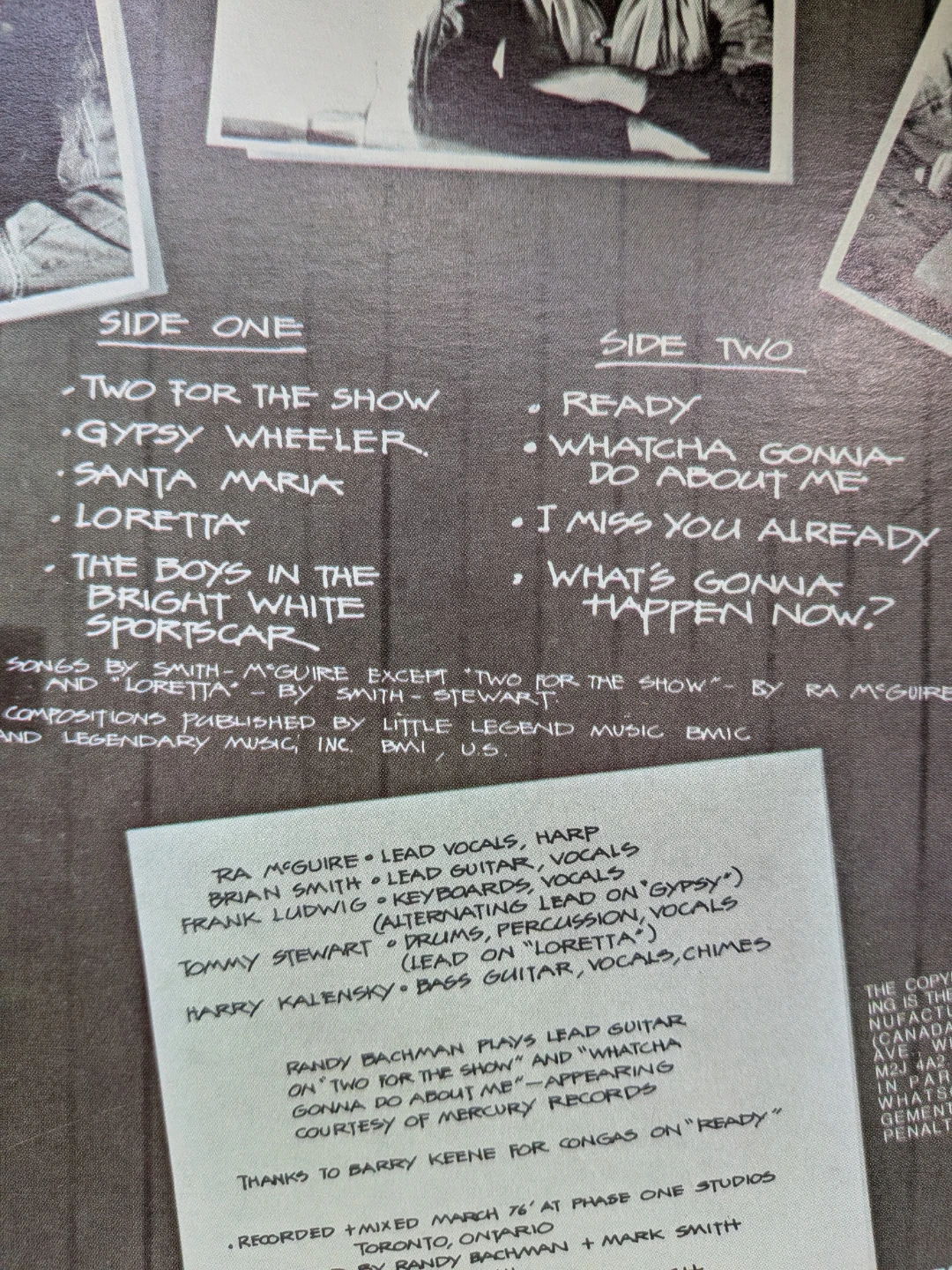 Trooper "Two For The Show" Vinyl Record - photo 3