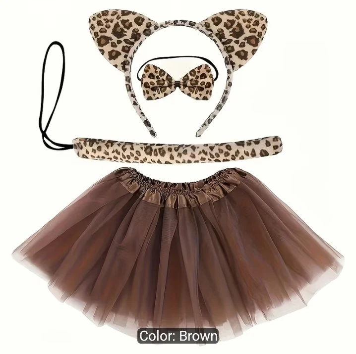 Leopard Print Costume Set