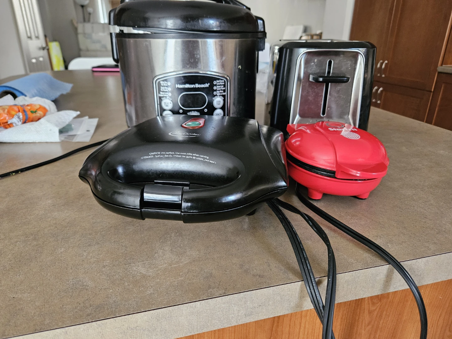 Hamilton Microwave, Sandwich maker, Toaster & waffles maker - photo 5