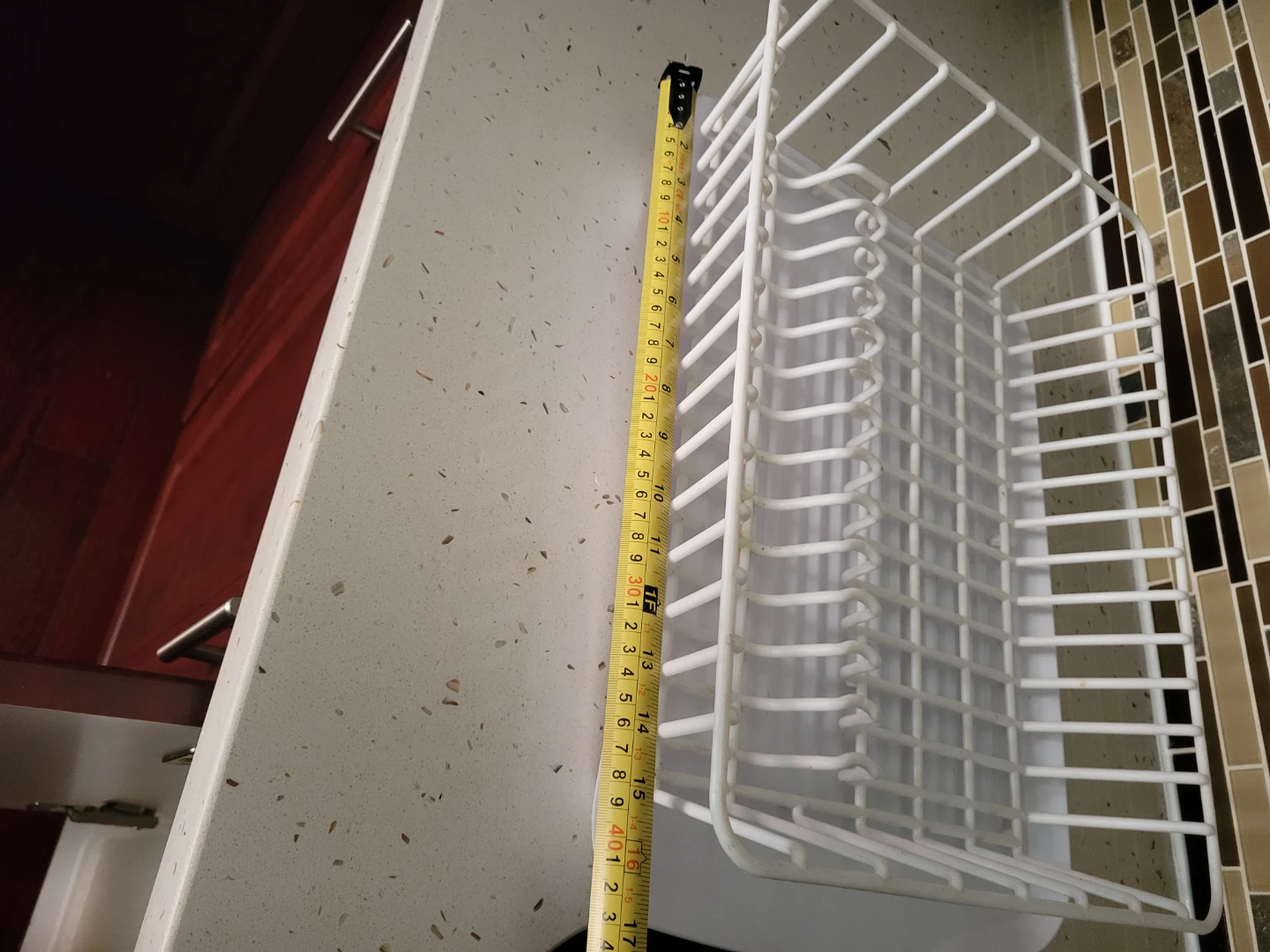 White Dish Drying Rack - photo 2