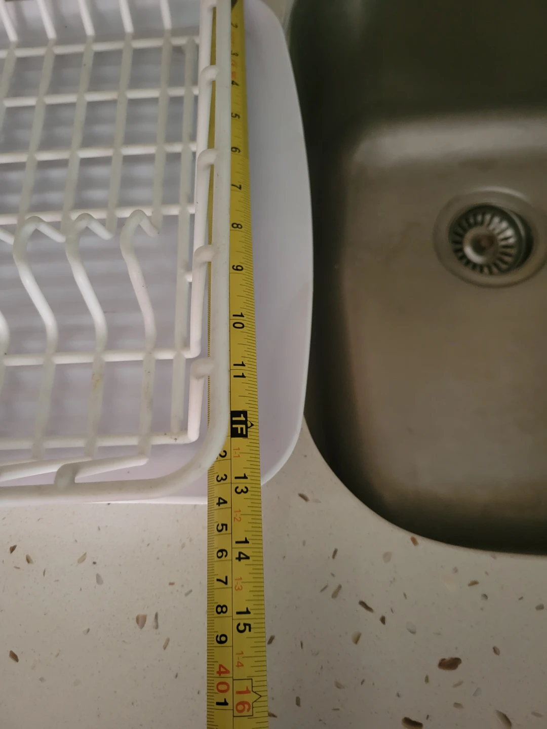 White Dish Drying Rack - photo 3