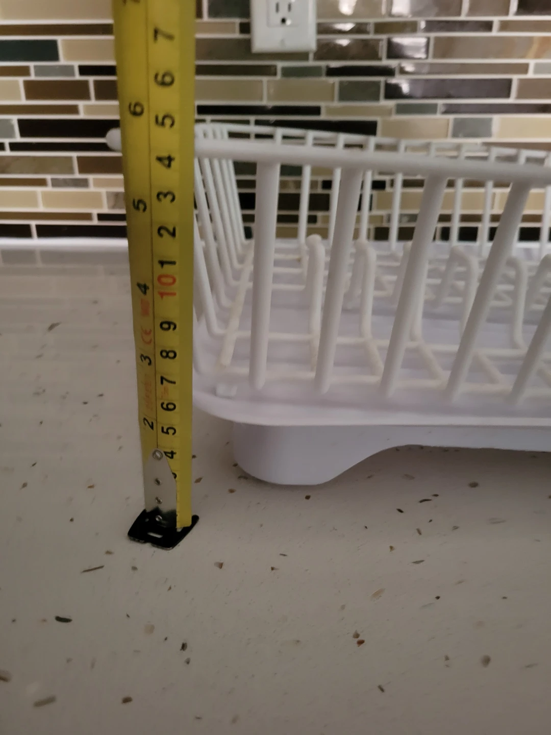 White Dish Drying Rack - photo 4