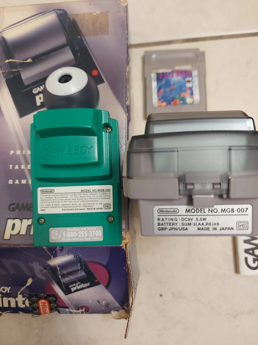 Nintendo Game Boy Printer, Camera, & Tetris Bundle - photo 2