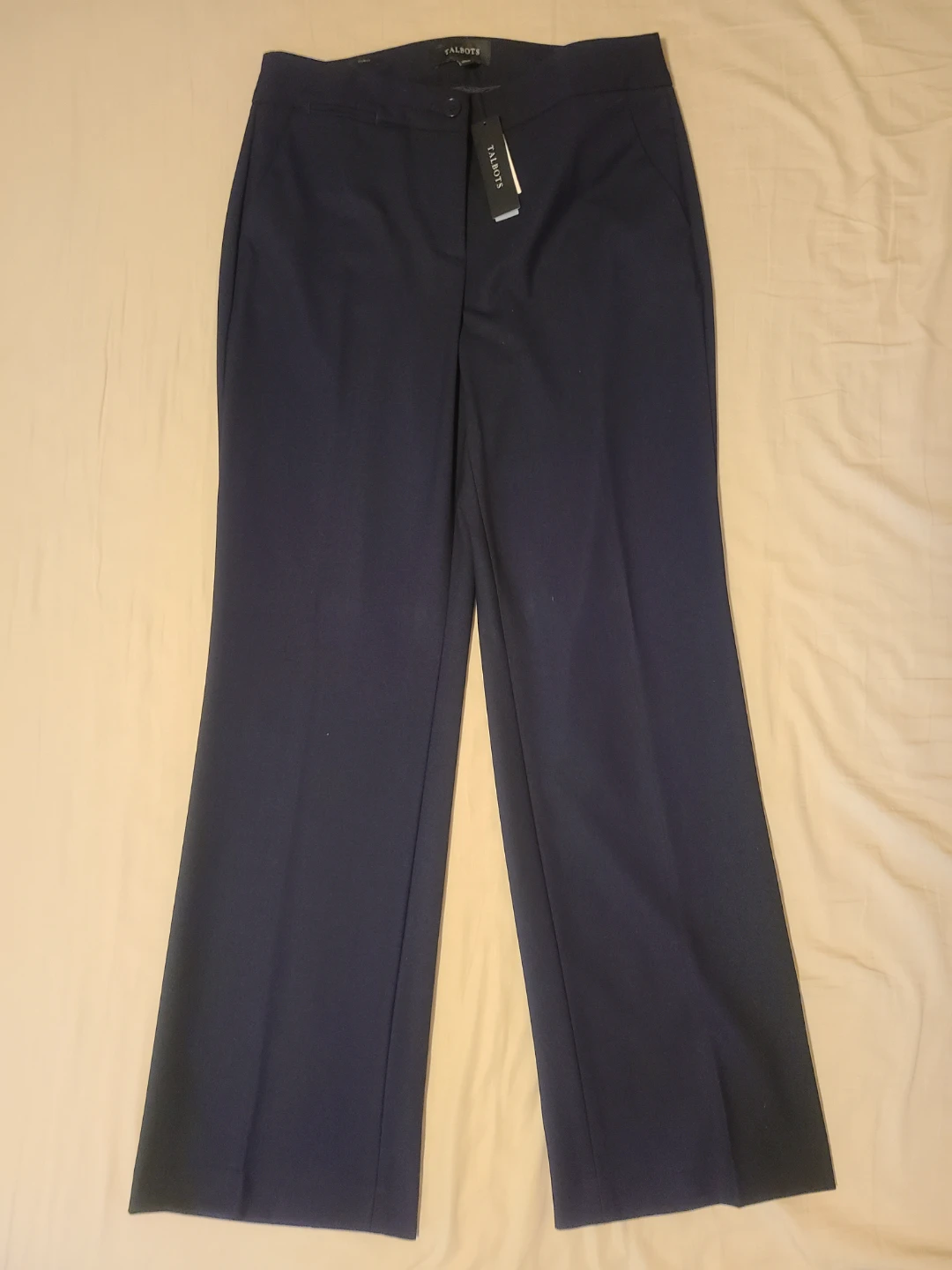BNWT Talbots Navy Blue Dress Pants Size 6 - photo 3