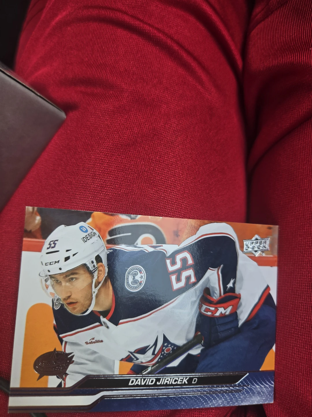 Upper Deck 2023-24 David Jiricek Hockey Card