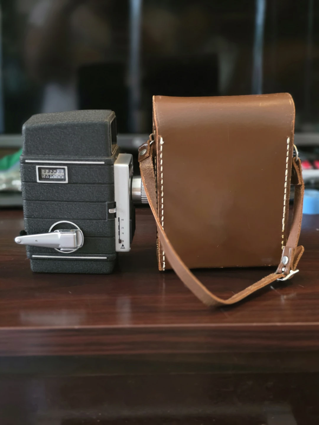Bell & Howell Auto Load 8mm Film Camera with Case