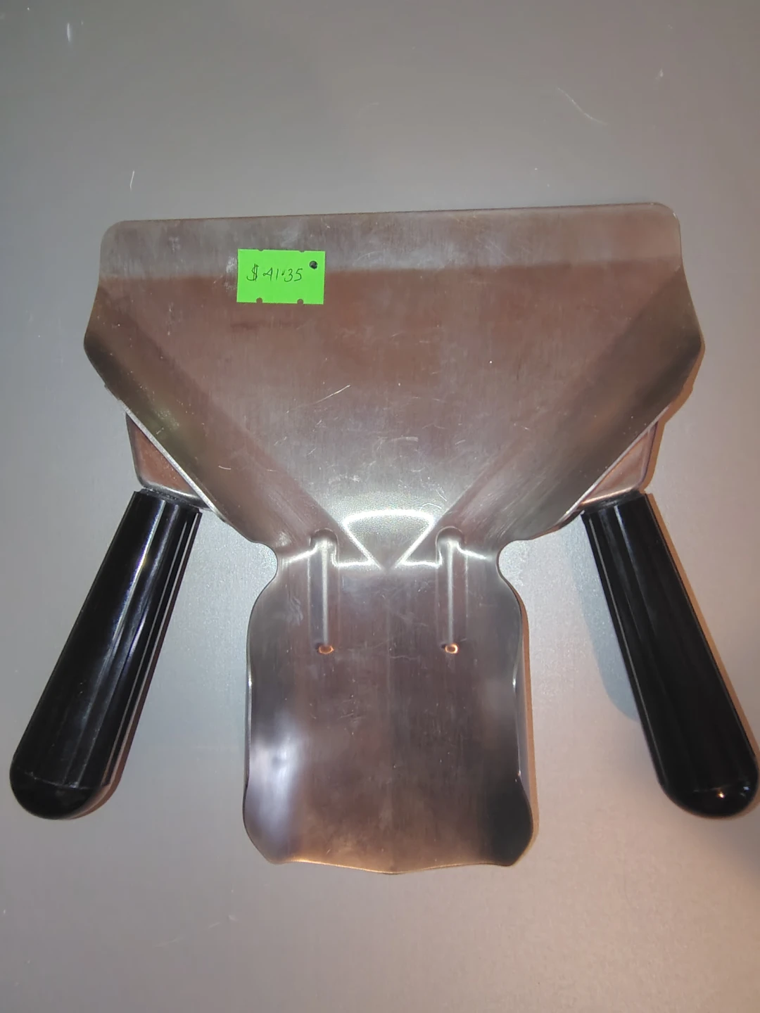 Stainless Steel Dual Handle French Fry Scoop