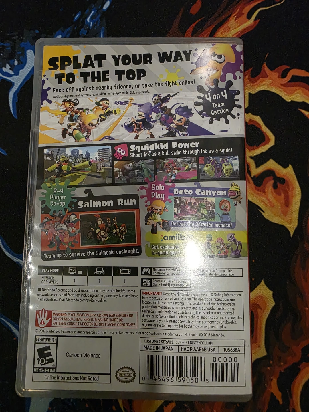 Nintendo Switch Splatoon 2 Game - photo 2