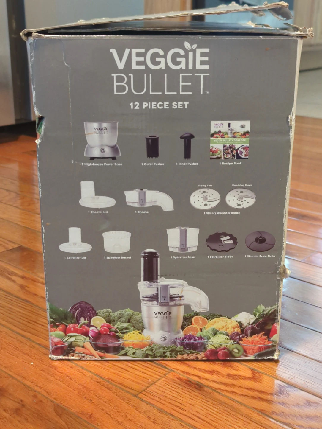 Veggie Bullet 12 Piece Set Food Processor - photo 2