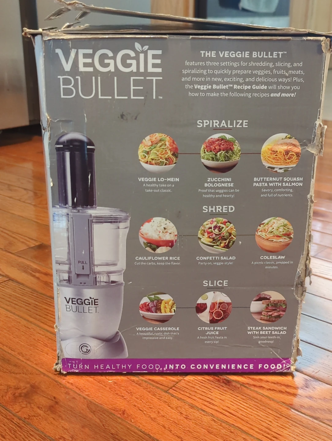 Veggie Bullet 12 Piece Set Food Processor - photo 4