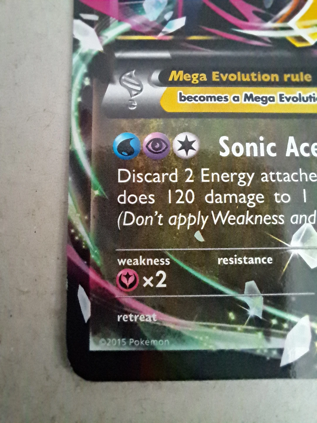 Pokemon M Latios Ex 59 XY Roaring Skies LP - photo 4