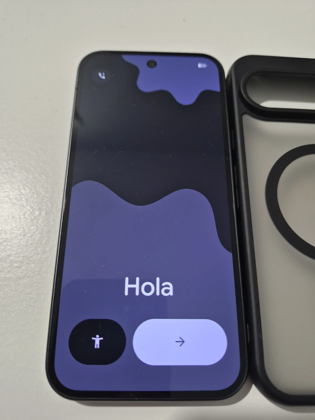 Google Pixel 9 phone with case and box - photo 5