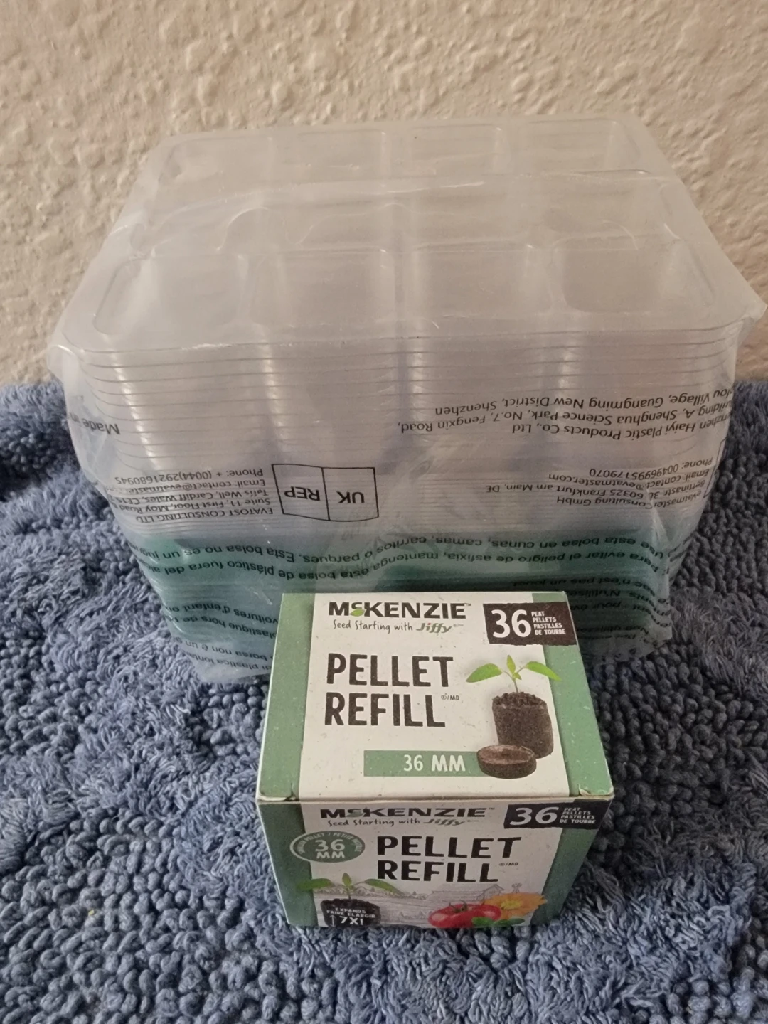 Seed Starter Trays. Garden.