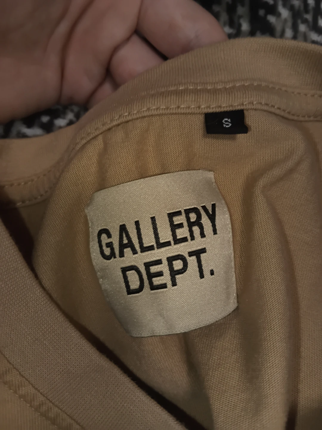 Price negotiable GALLERY DEPT. T-Shirt - Size S - Tan - photo 3