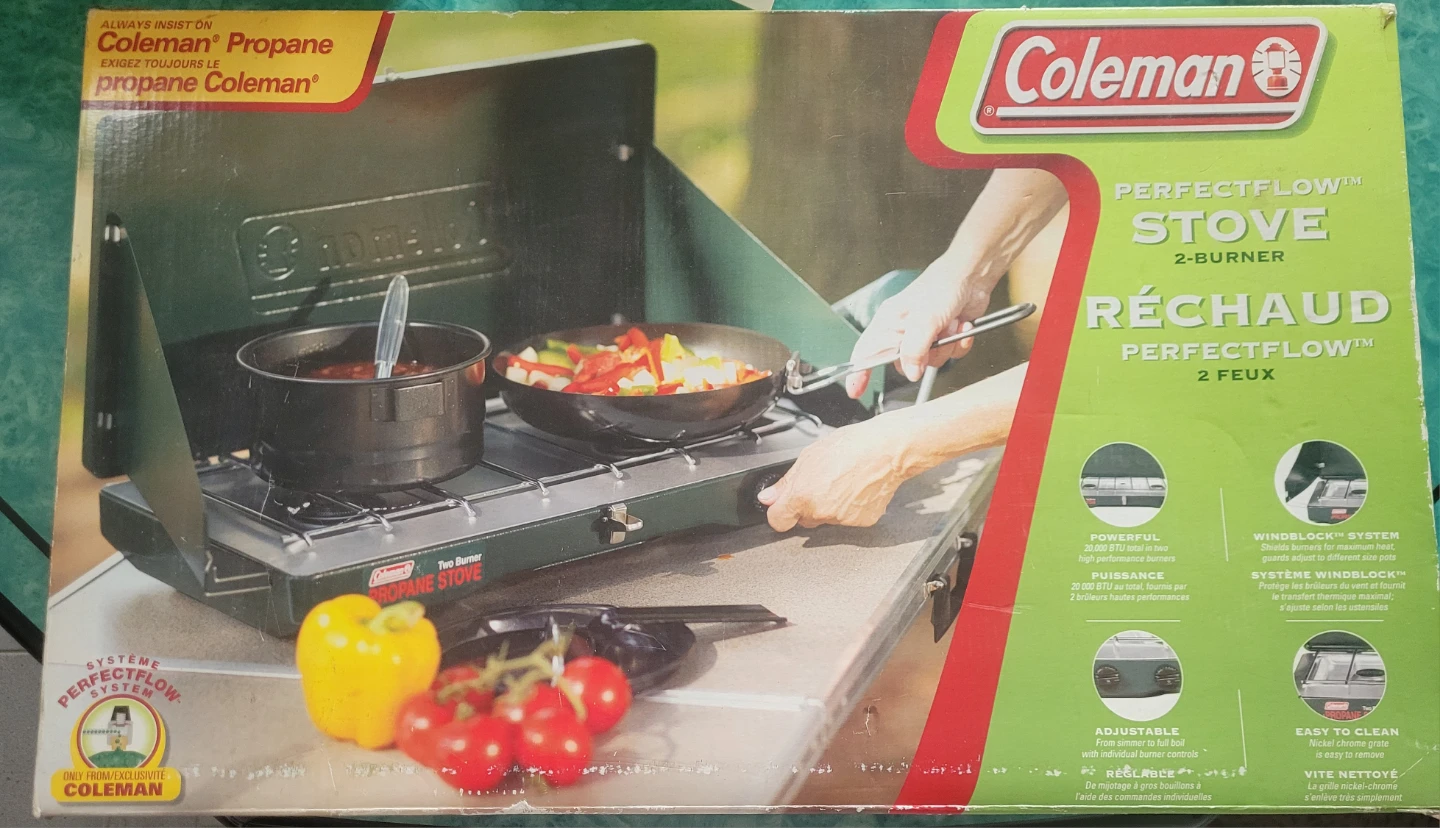 Coleman PerfectFlow 2-Burner Propane Stove