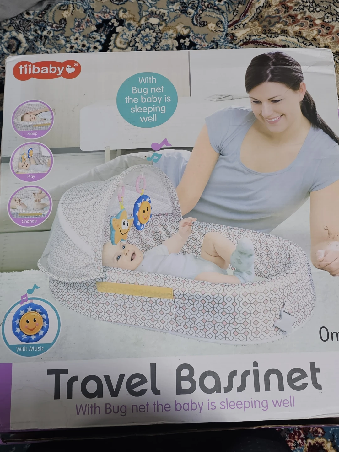 TiiBaby Travel Bassinet - photo 5