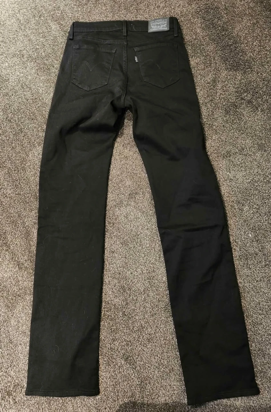 Levi's 314 Shaping Straight Jeans Black Size 28 - photo 2