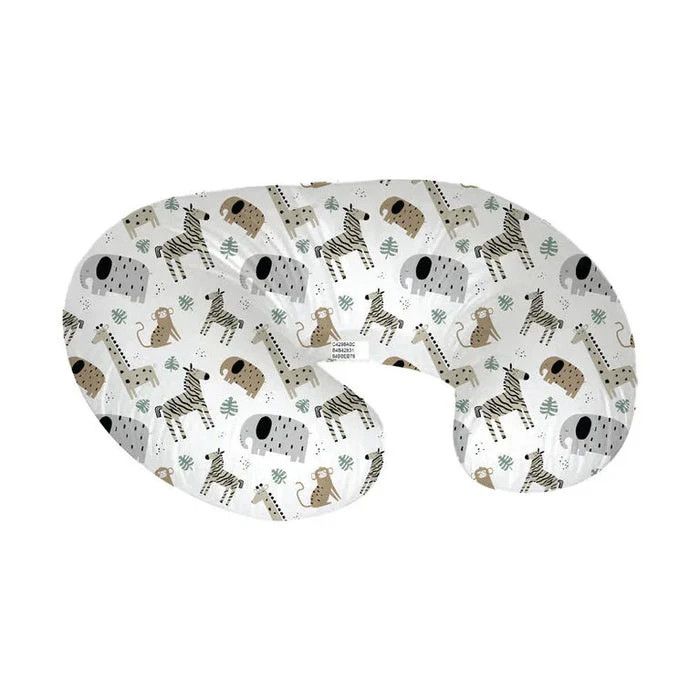 Nursing Pillow with Safari Animal Print