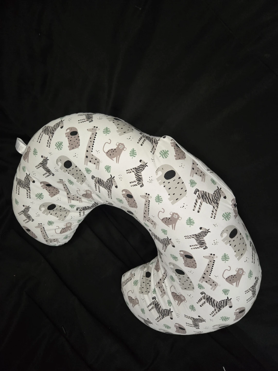 Nursing Pillow with Safari Animal Print - photo 3
