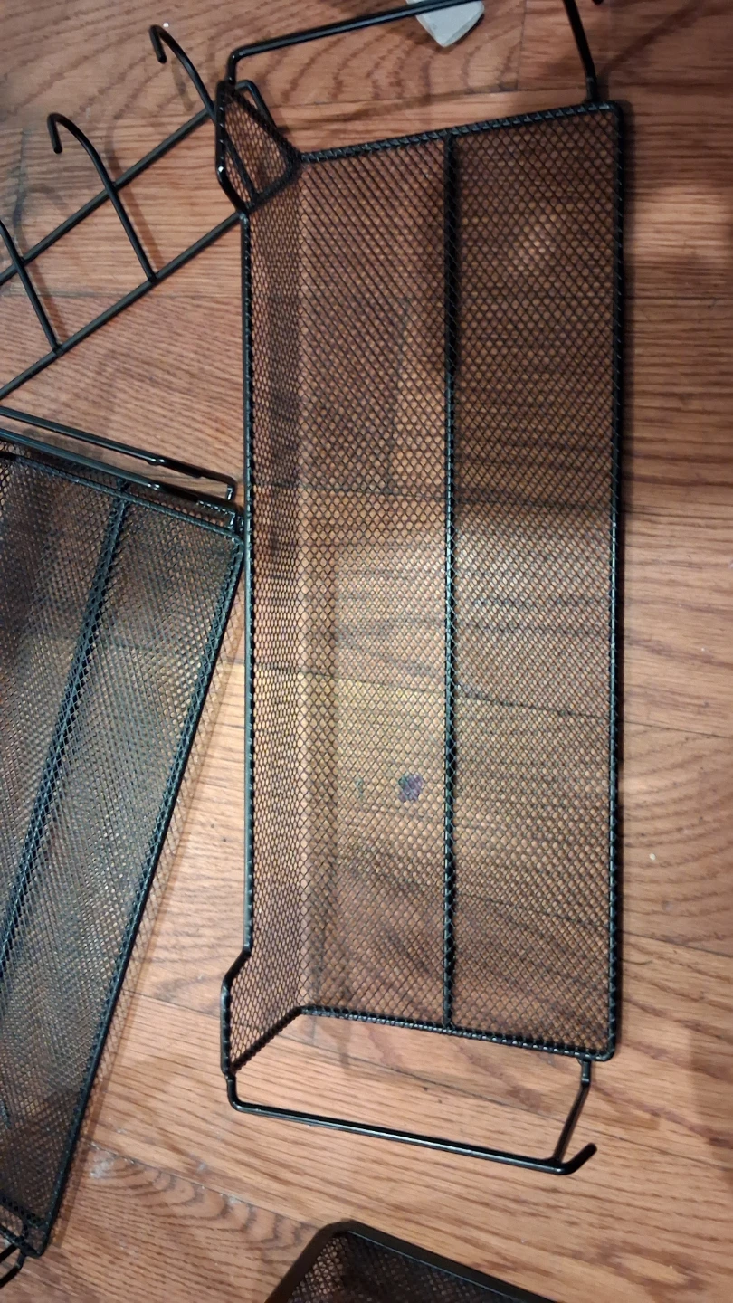 Black Mesh Desk Organizer Set - photo 2