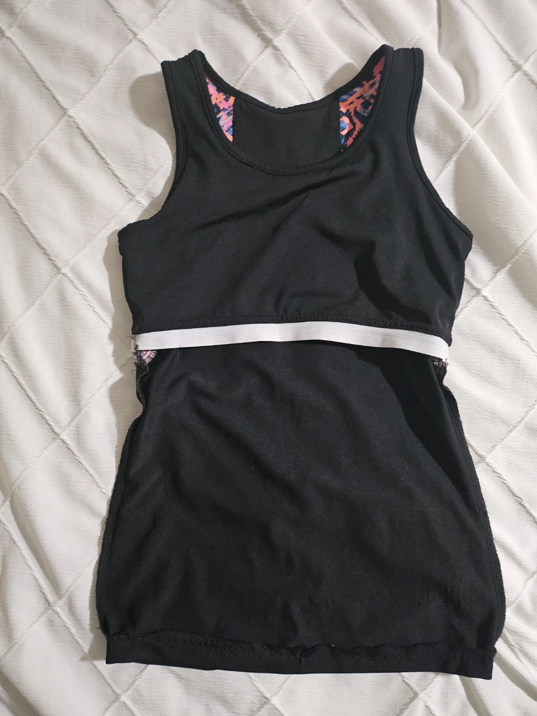 Everlast Women's Athletic Tank Top - Black/Multi-Color - Size M - photo 4