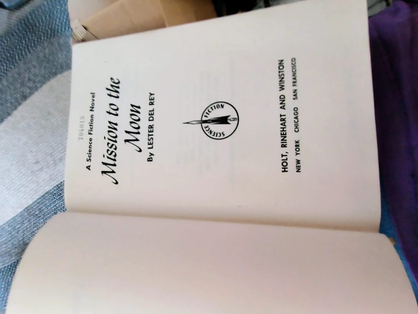 Mission to the Moon by Lester del Rey - Science Fiction Novel - photo 5