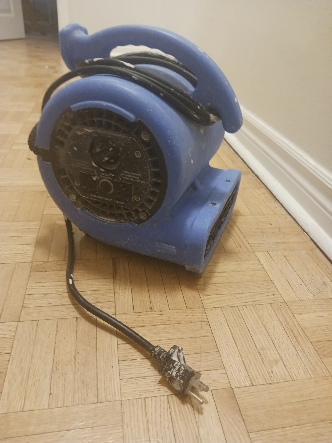 Blue Air Mover / Blower Fan