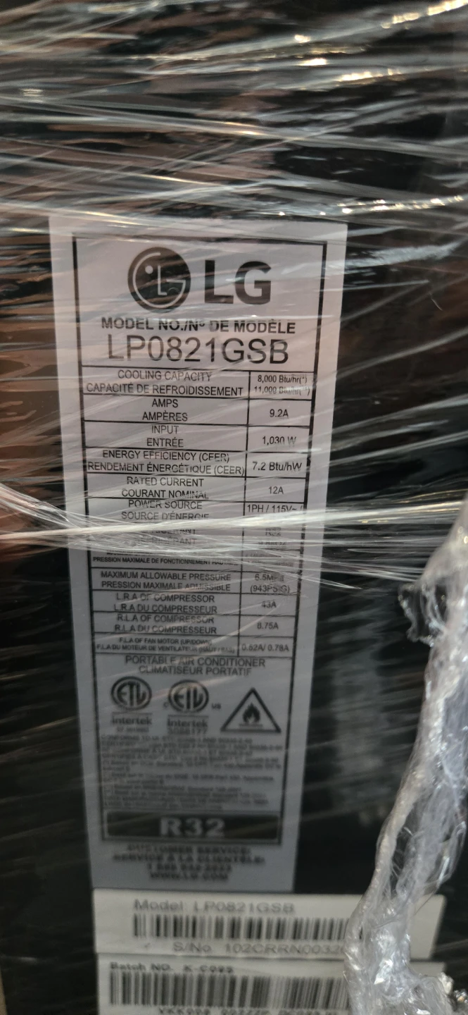 2 Portable LG Air conditioner - photo 4